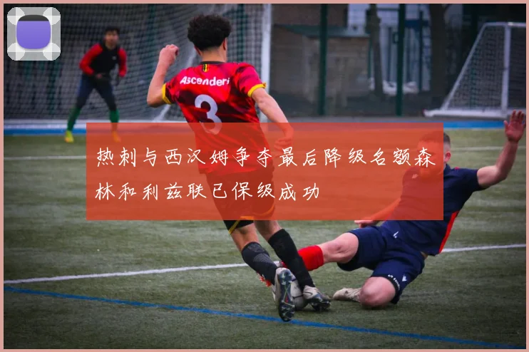 热刺与西汉姆争夺最后降级名额森林和利兹联已保级成功